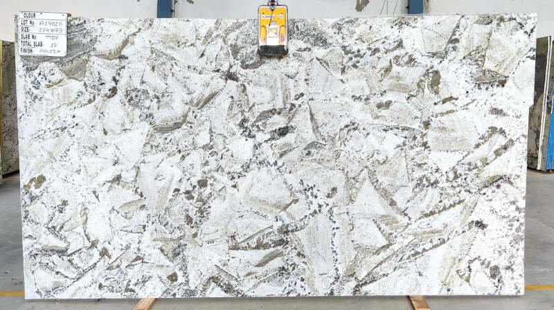 Azul White Granite Slab 2